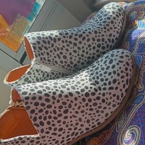 Kids Polka Dot Ankle Boots